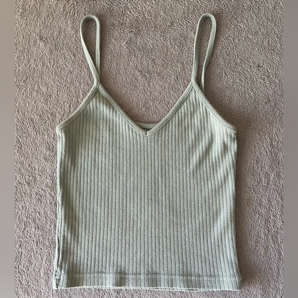 Brandy Melville Green Tank Top